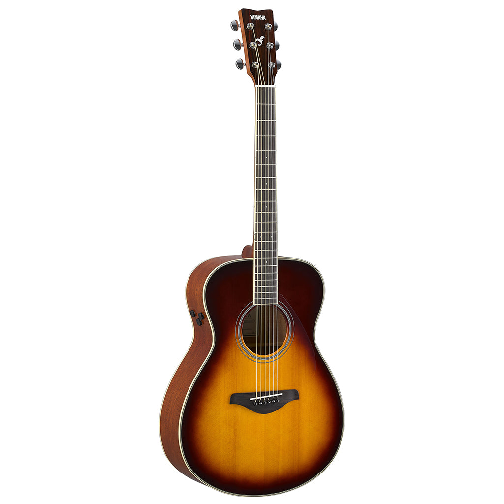 Yamaha FS TA TransAcoustic Concert Guitar Brown Sunburst