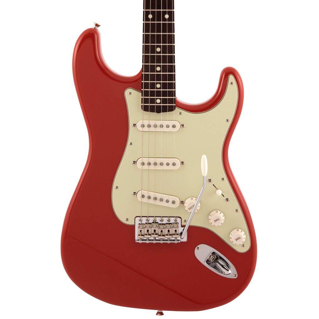 Fender Made in Japan Traditional 60s Stratocaster Rosewood Fingerboard Fiesta Red