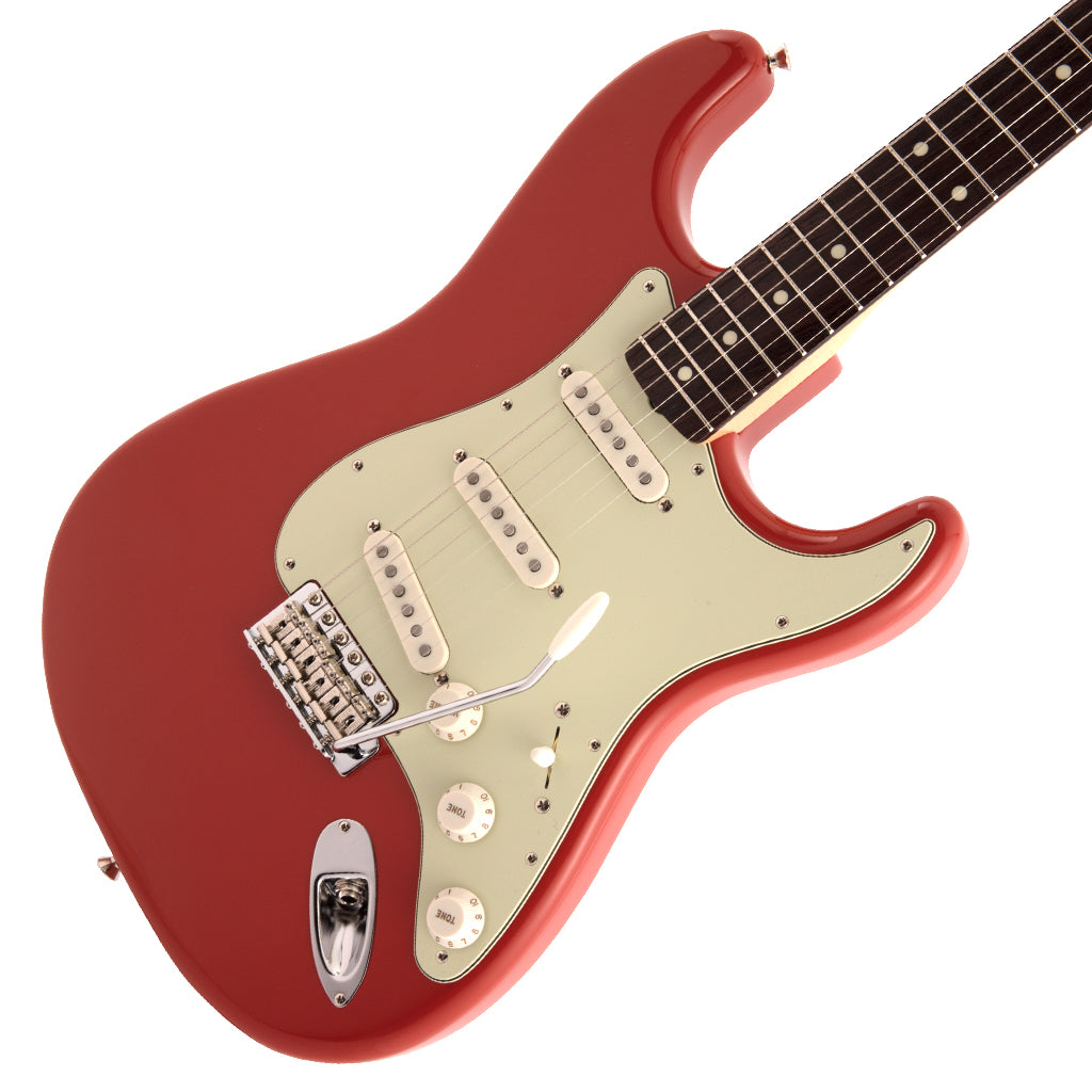 Fender Made in Japan Traditional 60s Stratocaster Rosewood Fingerboard Fiesta Red