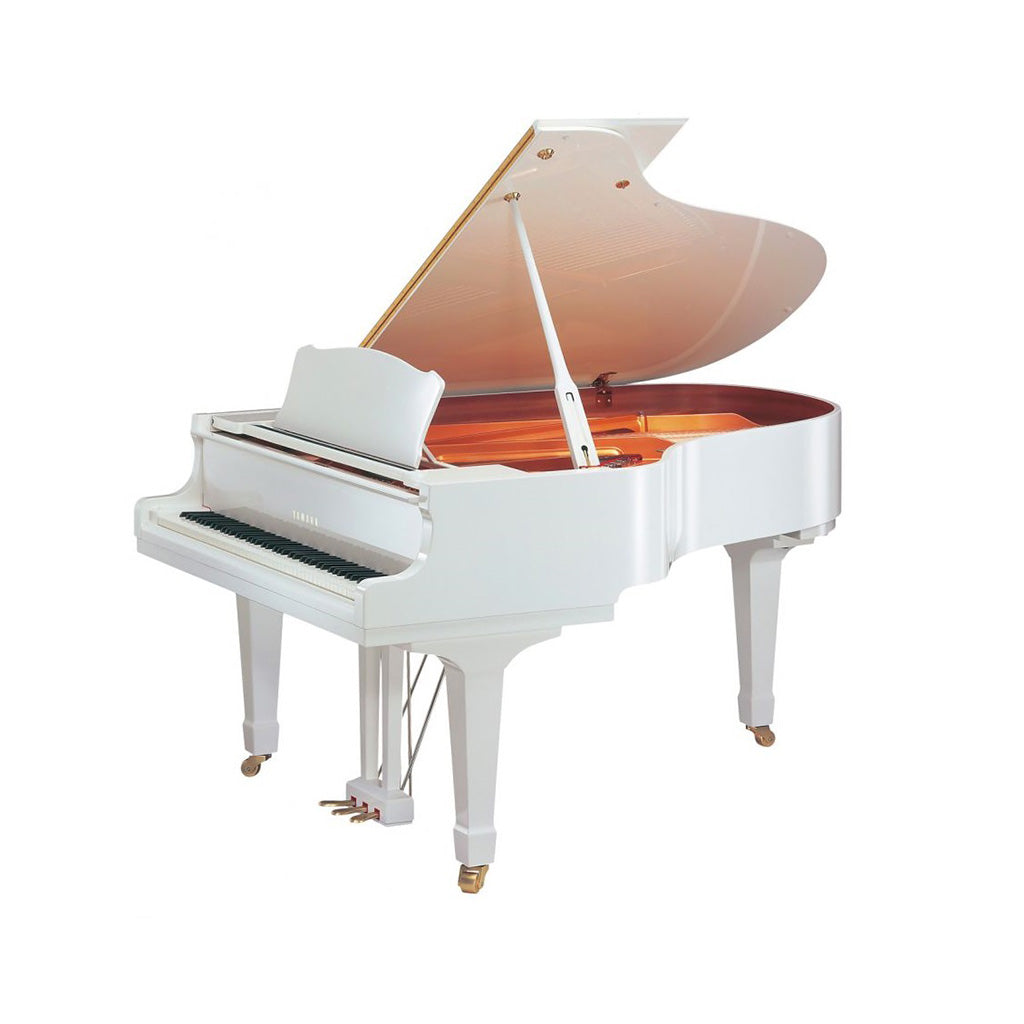 Yamaha GC1MPWH Baby Grand Piano - Polished White