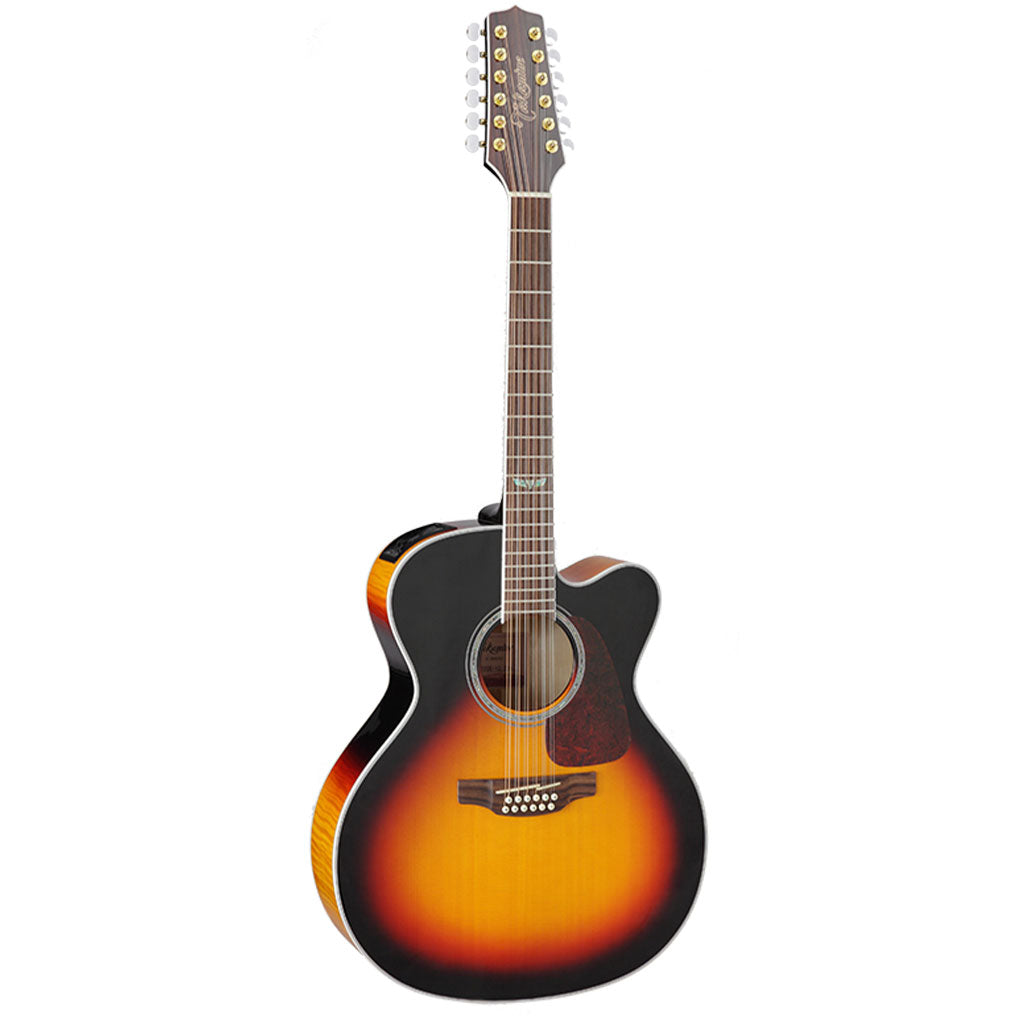 Takamine TGJ72CE12BSB 12-String Jumbo - Brown Sunburst