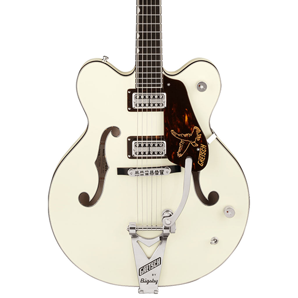 Gretsch G6636T-RF Richard Fortus Signature Falcon™ Center Block with String-Thru Bigsby®, Ebony Fingerboard, Vintage White