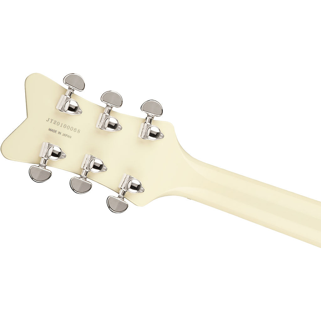 Gretsch G6636T-RF Richard Fortus Signature Falcon™ Center Block with String-Thru Bigsby®, Ebony Fingerboard, Vintage White