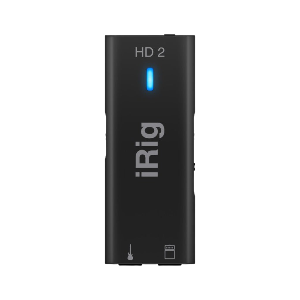 IK iRig HD 2 Professional Quality Digital Guitar Interface for iPhone iPad Mac & PC