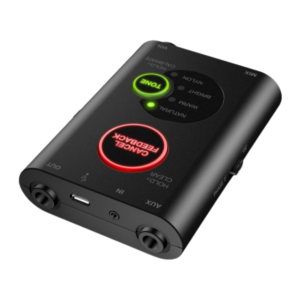 IK iRig Acoustic Stage Advanced Digital Microphone System for Acoustic Guitar 32 bit Preamp DSP