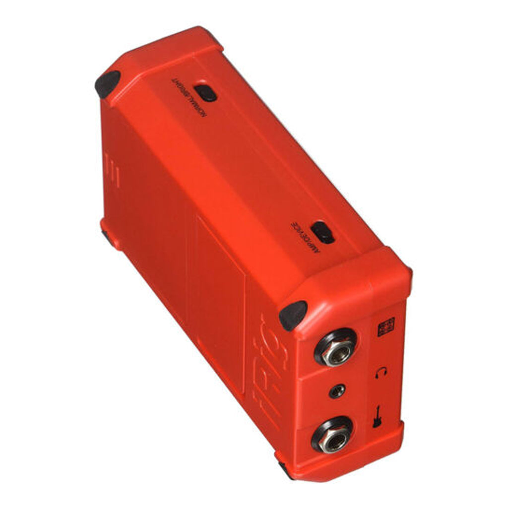 iRig Nano Amp Red Portable Micro Amp with integrated iOS Audio Interface