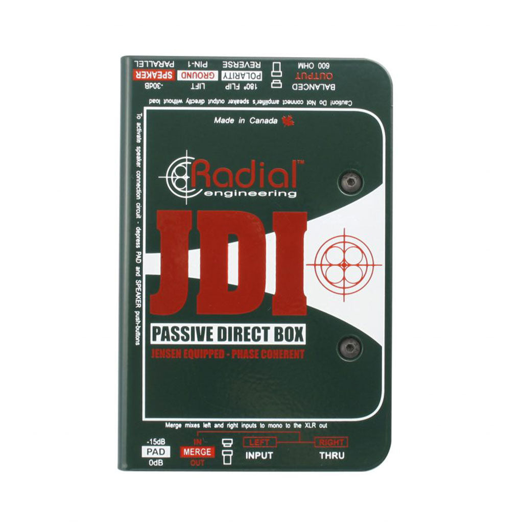 Radial JDI - Passive Single Channel DI with Jensen Transformer