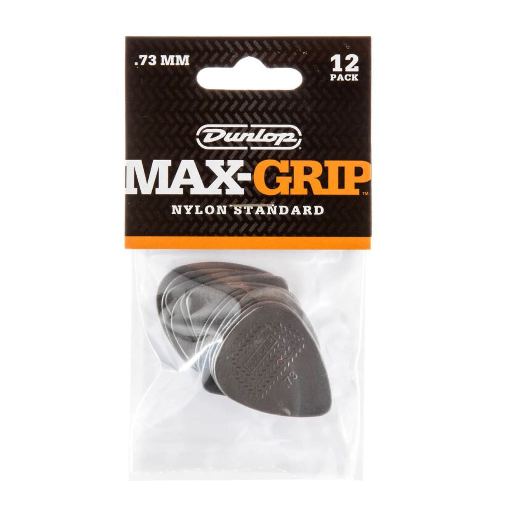 Dunlop JPP107 - Nylon Max Grip .73mm Picks 12pk-Sky Music