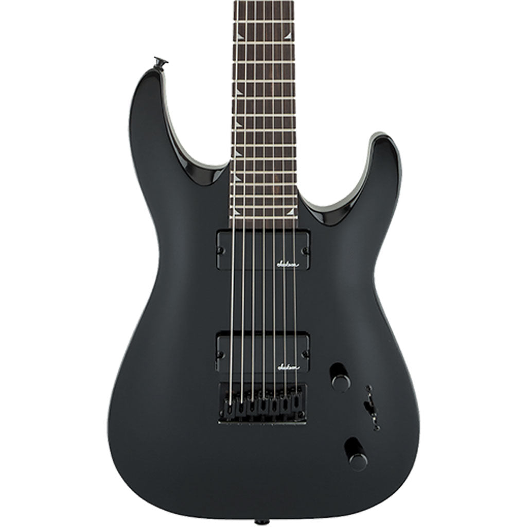 Jackson JS Series Dinky Arch Top JS22-7 DKA HT Amaranth FB - Gloss Black