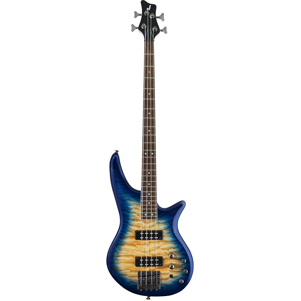 Jackson JS Series Spectra Bass JS3Q - Amber Blue Burst