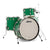 Ludwig - Classic Maple - 18" Jazzette 3-Piece Shell Pack - Green Sparkle