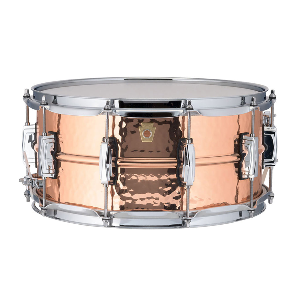 Ludwig - Copper Phonic - Snare Drum - 14"x6.5" - Hammered Shell