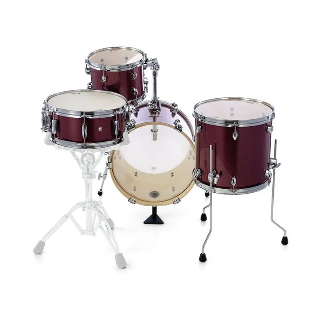 Pearl - Midtown Shell Pack - 10, 13FT ,13S , 16K - Black Cherry Glitter