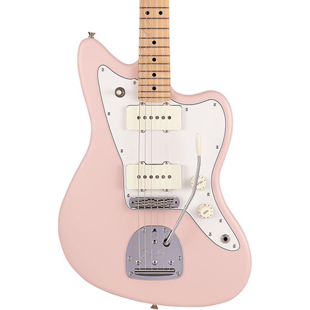Fender Made in Japan Junior Collection Jazzmaster®, Maple Fingerboard, Satin Shell Pink