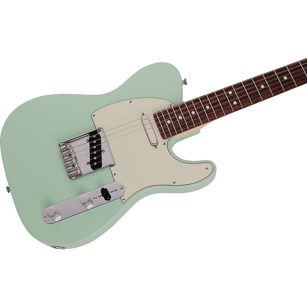 Fender Made in Japan Junior Collection Telecaster®, Rosewood Fingerboard, Satin Surf Green