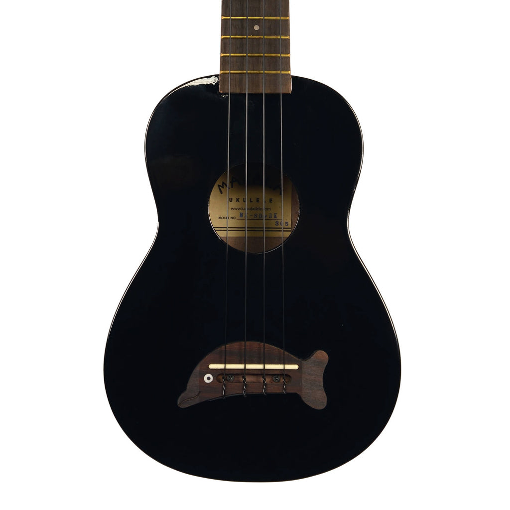 Makala Soprano Ukulele Dolphin Bridge Black