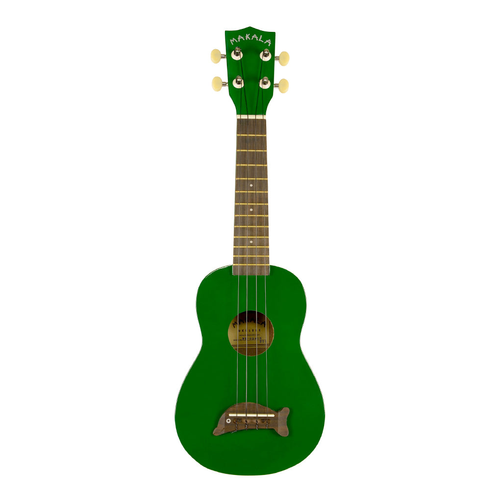Makala Soprano Ukulele Dolphin Bridge Green