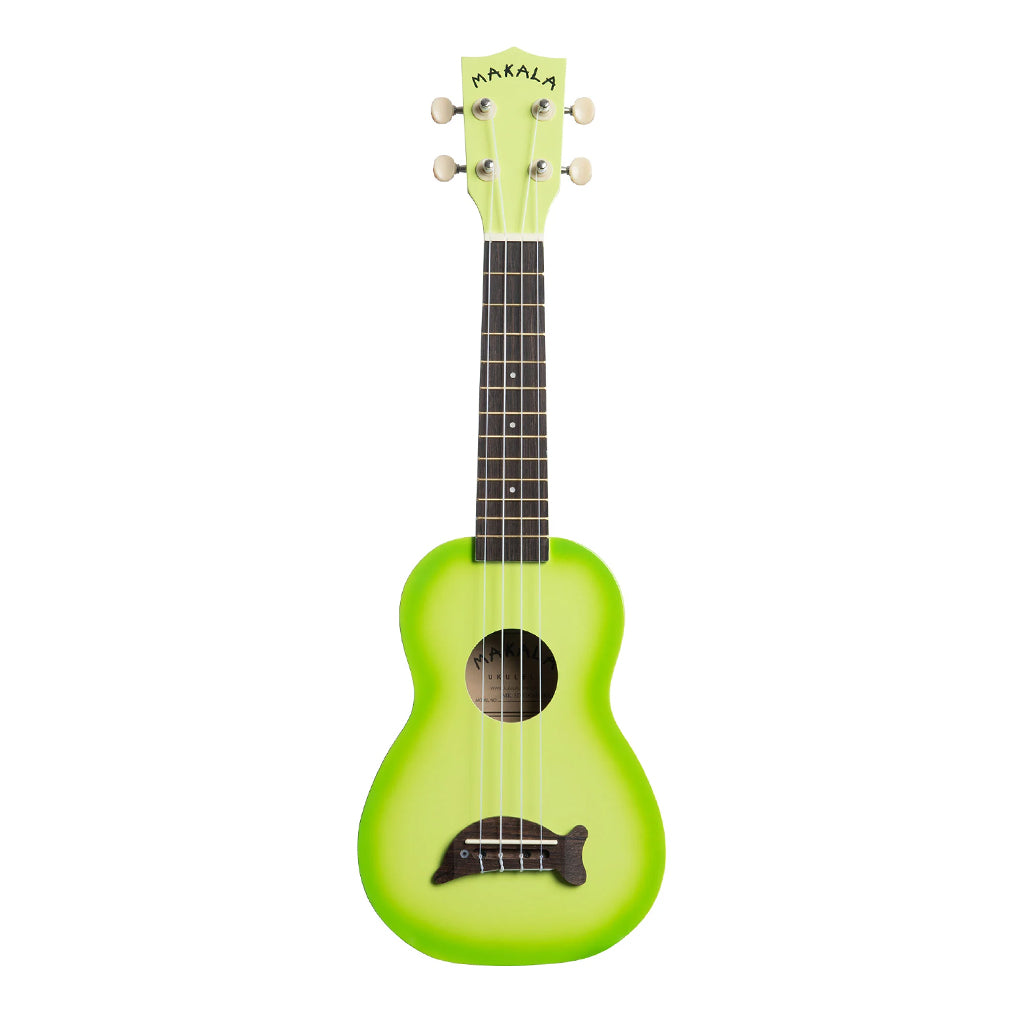 Makala Soprano Ukulele Dolphin Bridge Greenburst