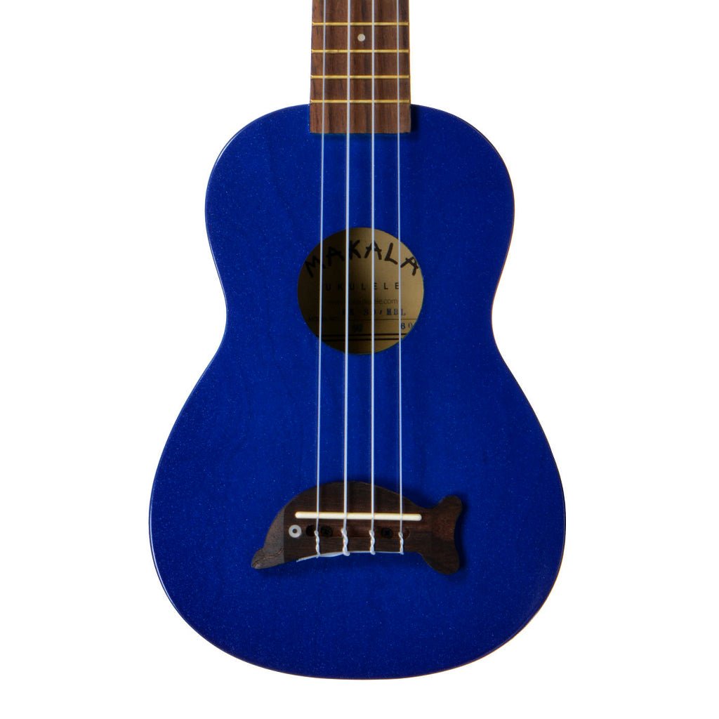Makala Soprano Ukulele Dolphin Bridge Metallic Blue
