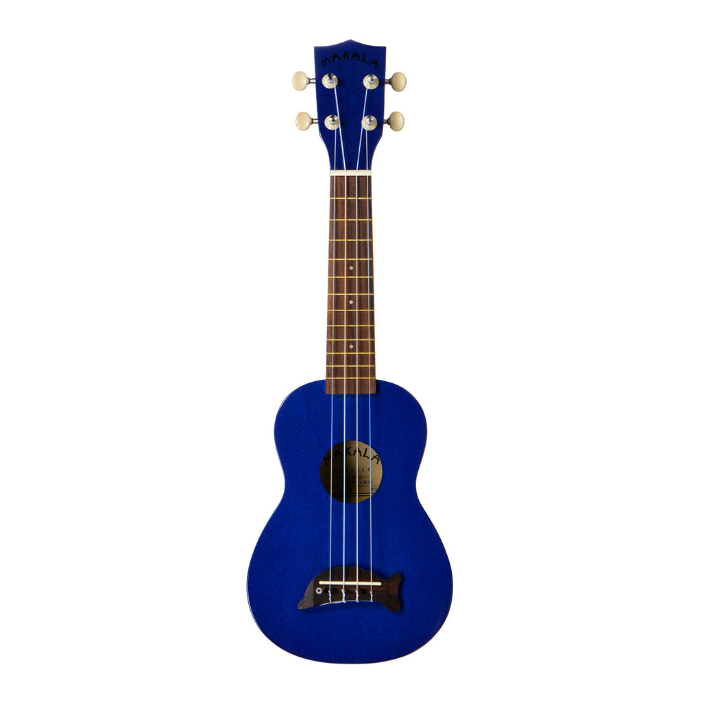 Makala Soprano Ukulele Dolphin Bridge Metallic Blue
