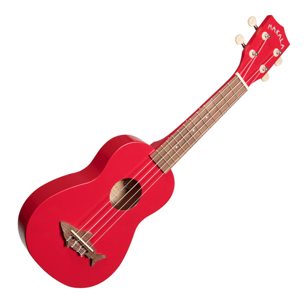 Makala Shark Bridge Soprano Ukulele Red Sea