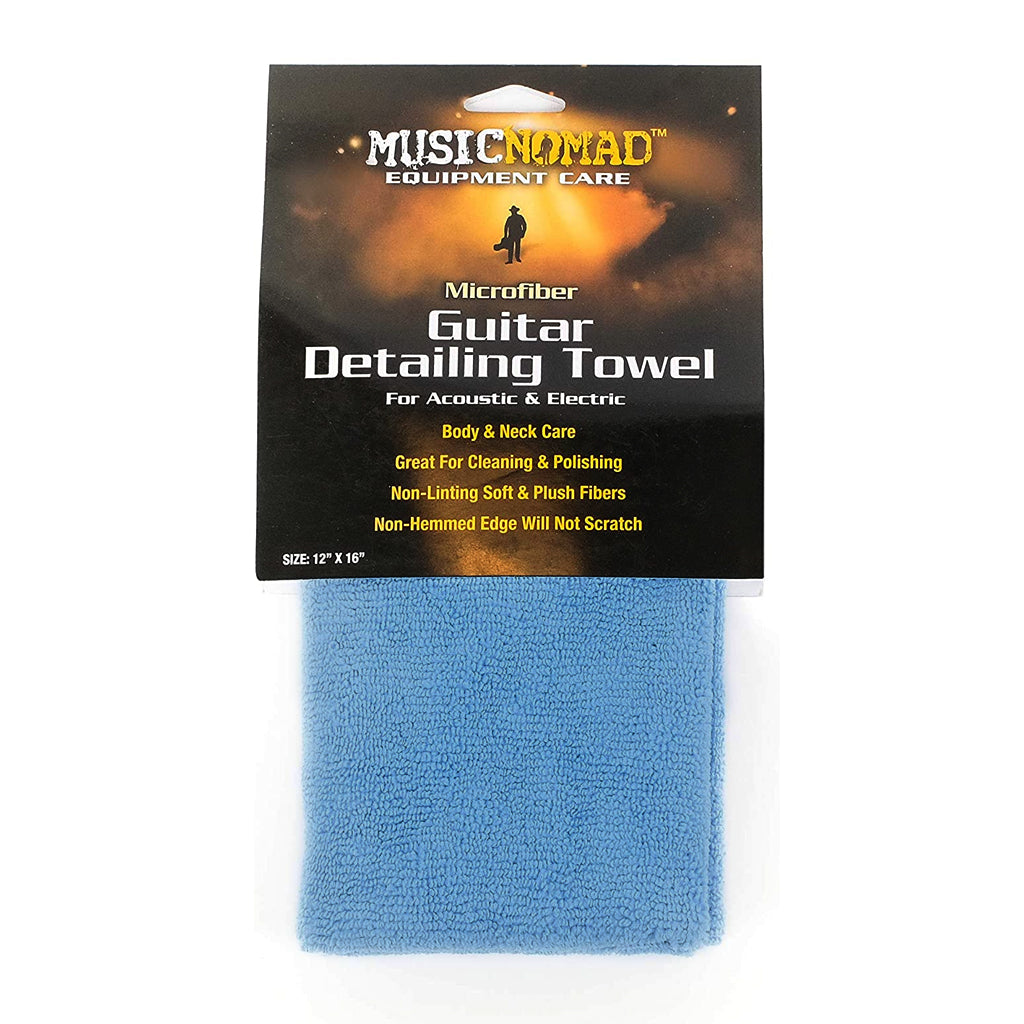 Music Nomad Microfiber Guitar Detailing Towel Size 12 x 16