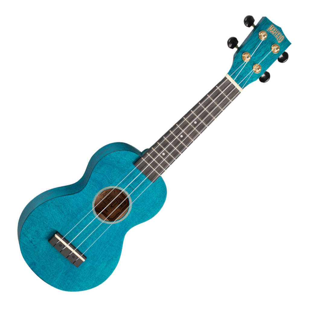 Mahalo Slim Line Soprano Transparent Blue