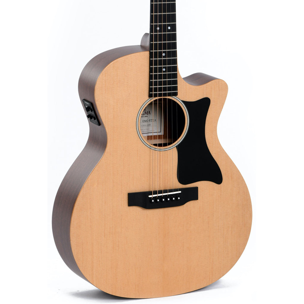 Sigma GMC-STE ST Series Grand OM Cutaway - Spruce/Mahogany