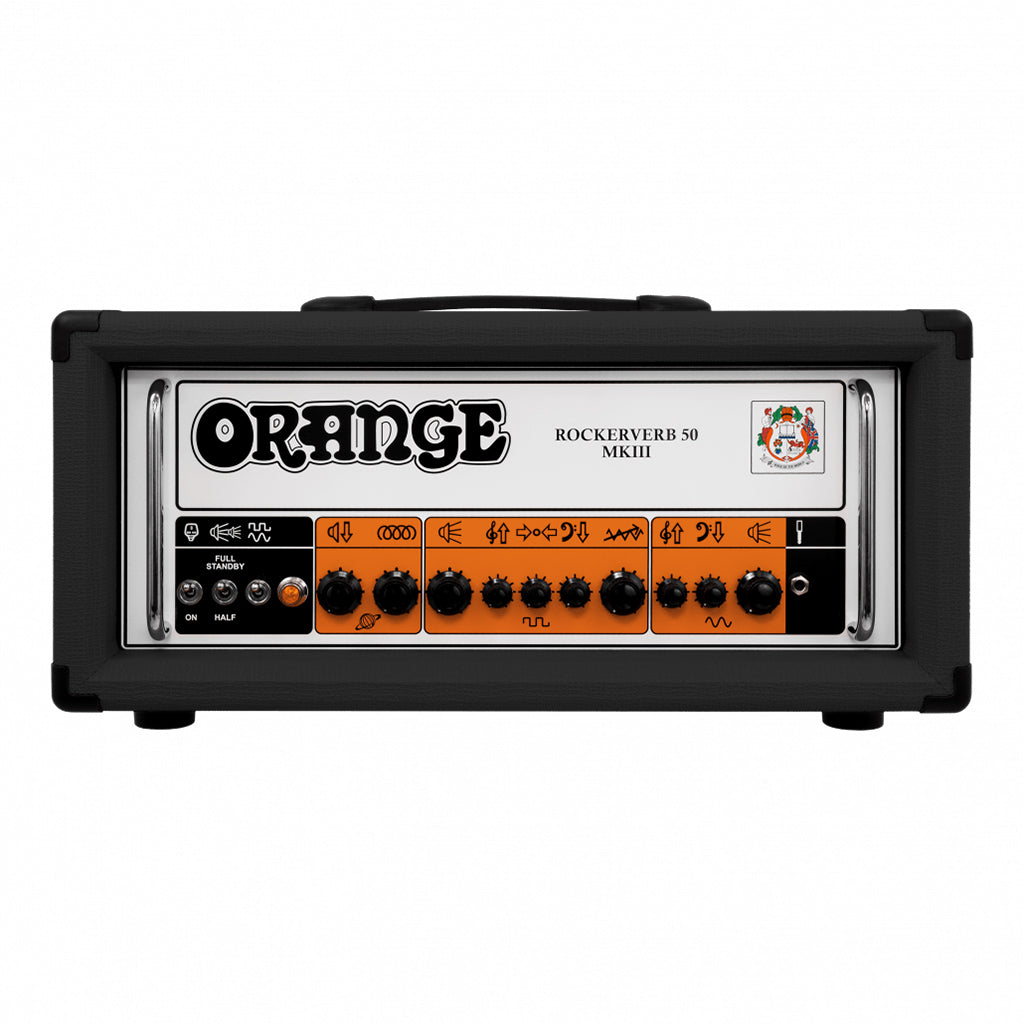 Orange Rockerverb 50H MKIII Head Black