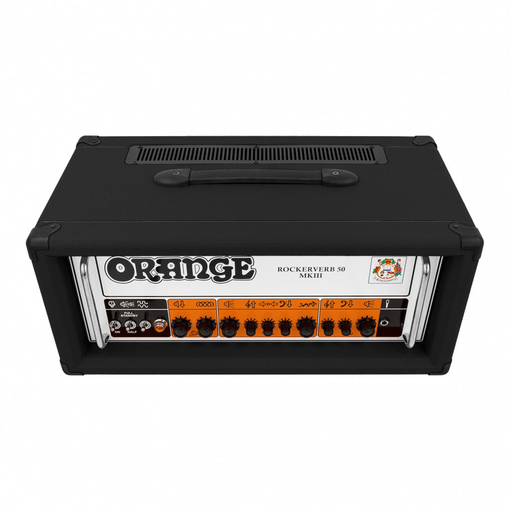 Orange Rockerverb 50H MKIII Head Black