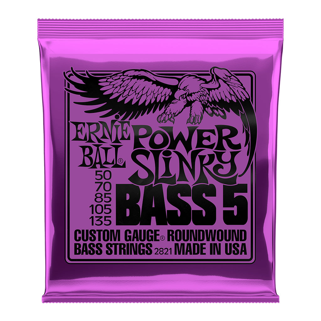 Ernie Ball E2821 5 String Bass Power Slinky