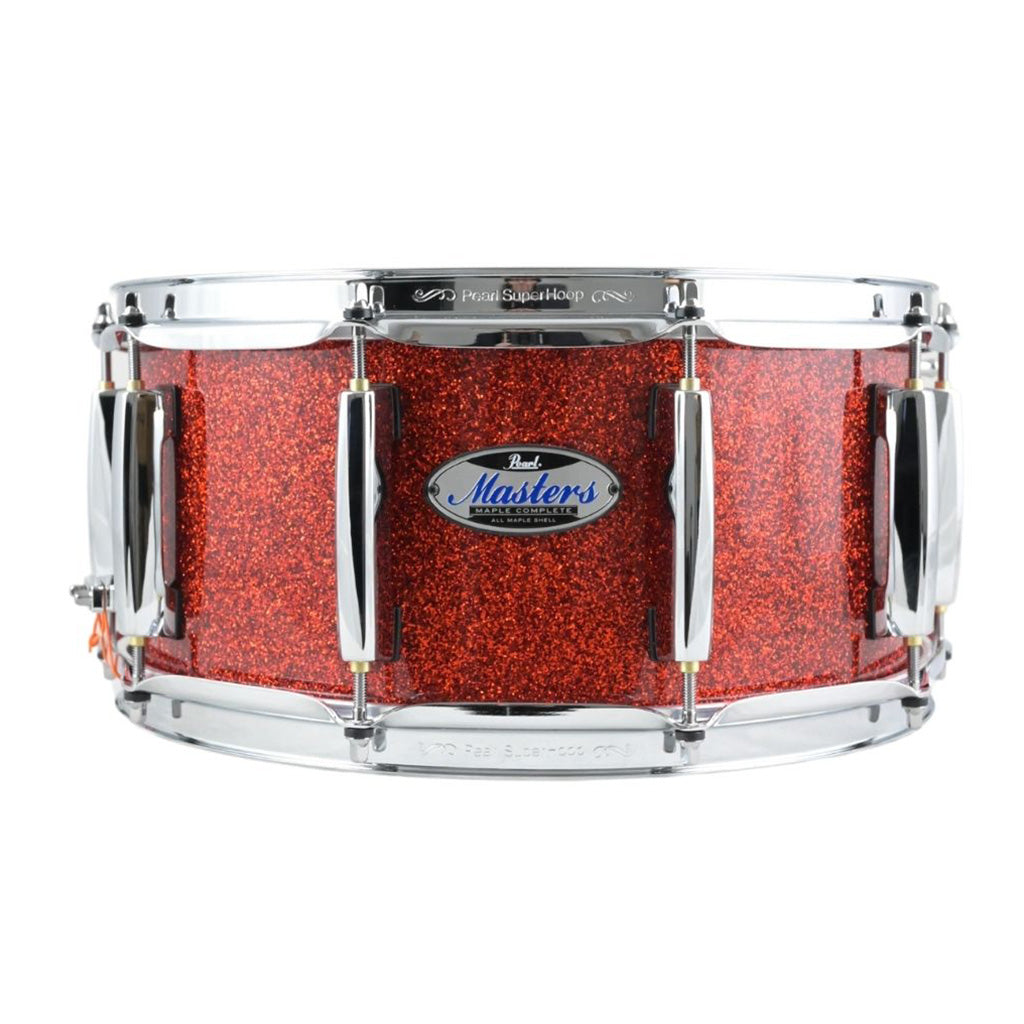 Pearl - 14"x6.5" Masters Complete Snare Drum - Vermillion Sparkle