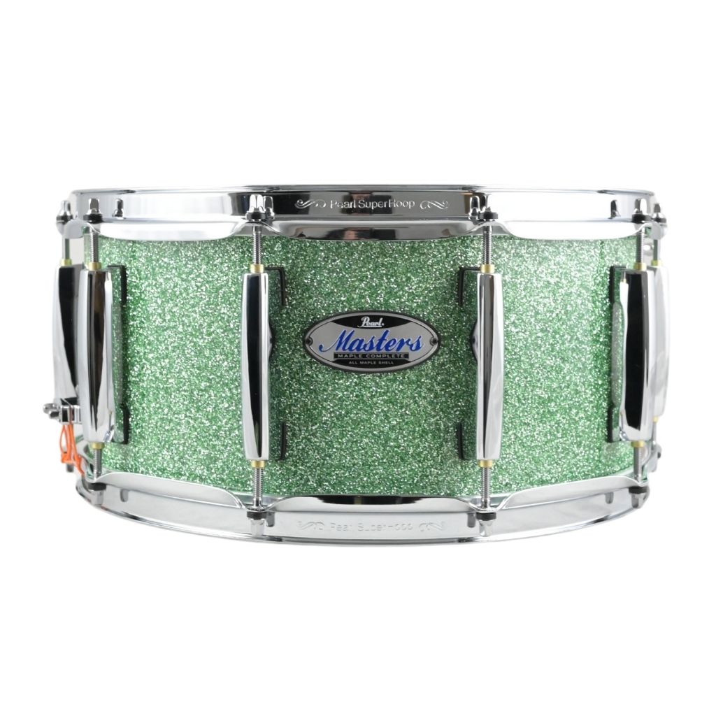 Pearl - 14"x6.5" Masters Complete - Snare Drum, Absinthe Sparkle