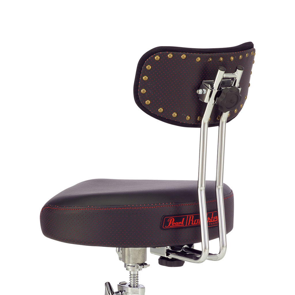 Pearl Throne Saddle Style Multi-Core Foam Cushion w/ Detachable Back Rest-Sky Music