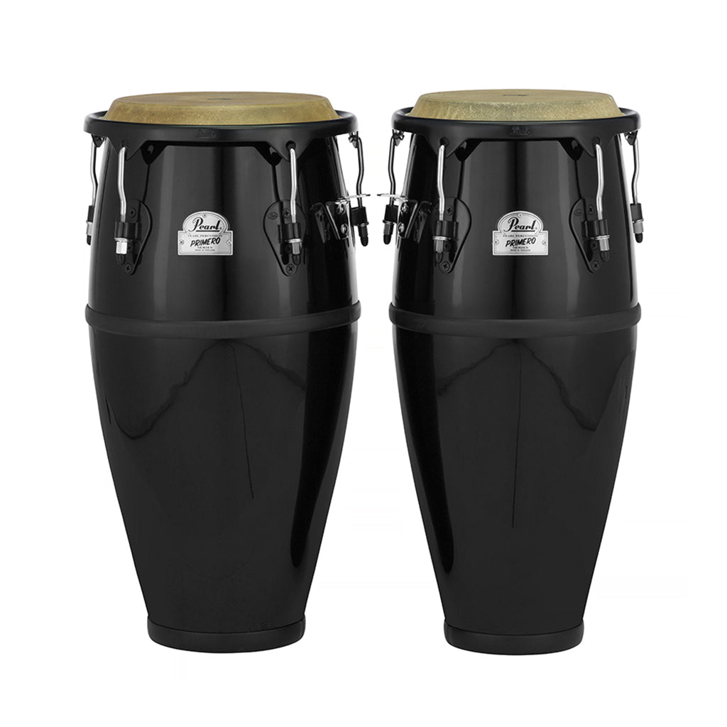 Pearl - Primero Series - Fiber Conga Set 10"+ 11" w/o Stands - Bistre Black