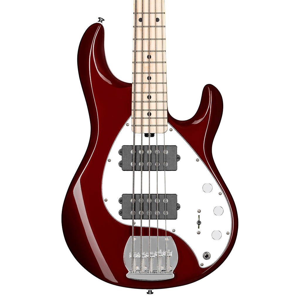 Sterling RAY5HH-CAR-M1 - Candy Apple Red HH-Sky Music