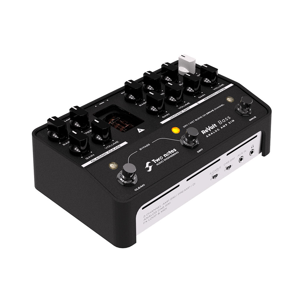 Two Notes ReVolt Bass - 3 Channel Bass Amp Simulator