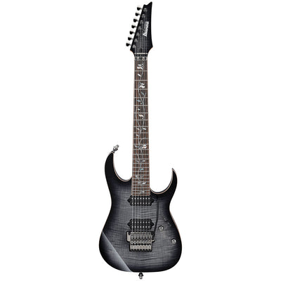 Ibanez - RG8527 J-Custom 7-String Electric Guitar with Case - Black Rutile