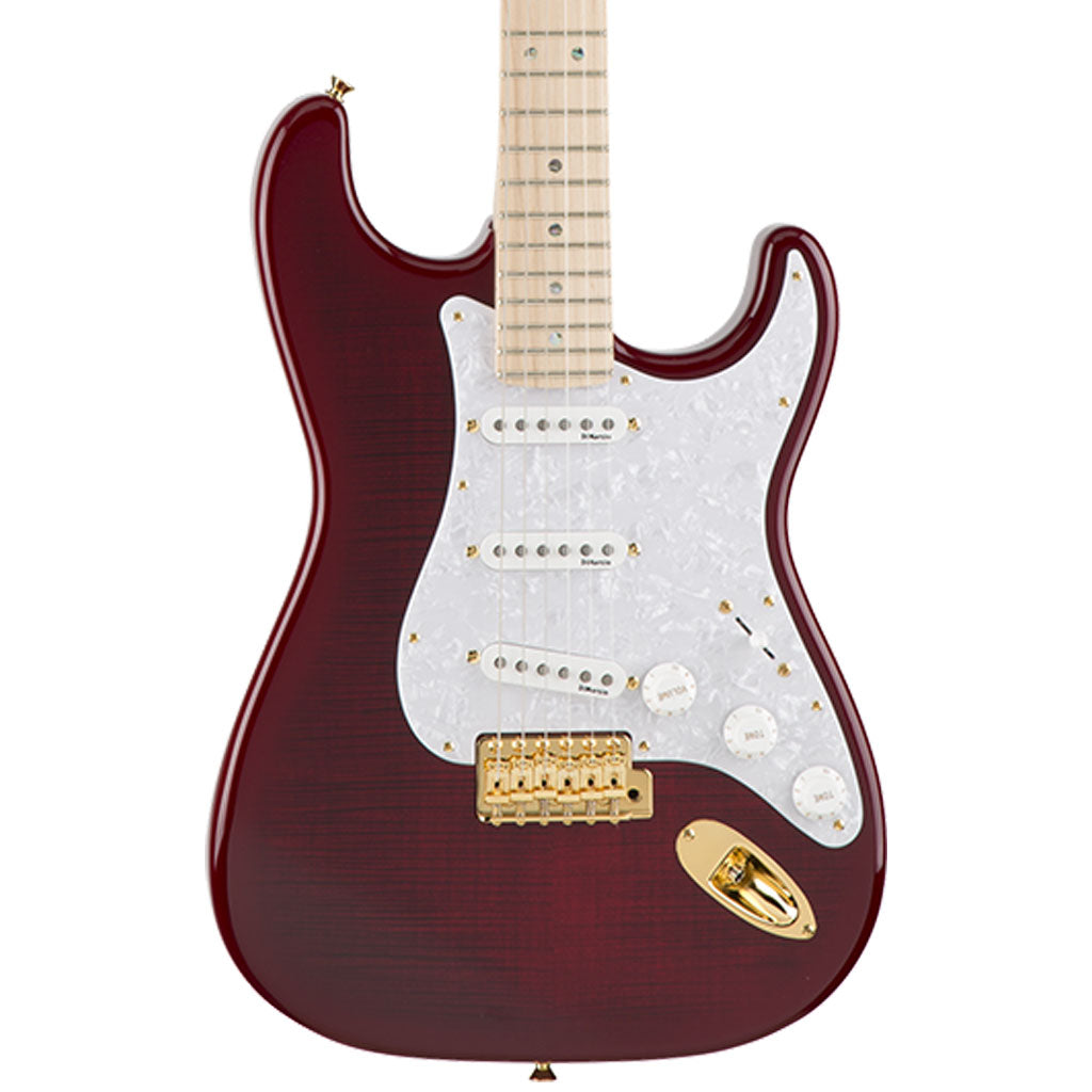 Fender - Richie Kotzen Stratocaster®, Maple Fingerboard, Transparent Red Burst