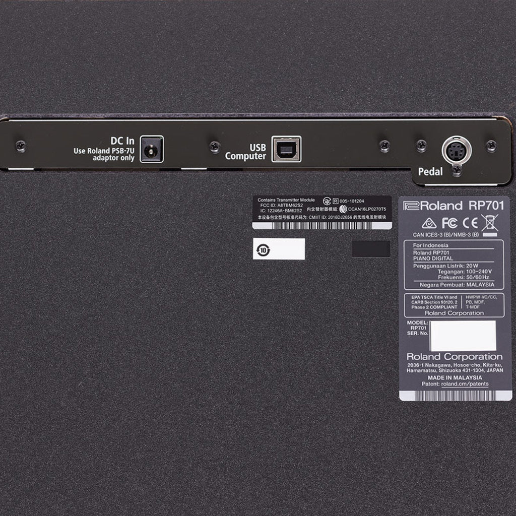 Roland RP701 Dark Rosewood Home Piano