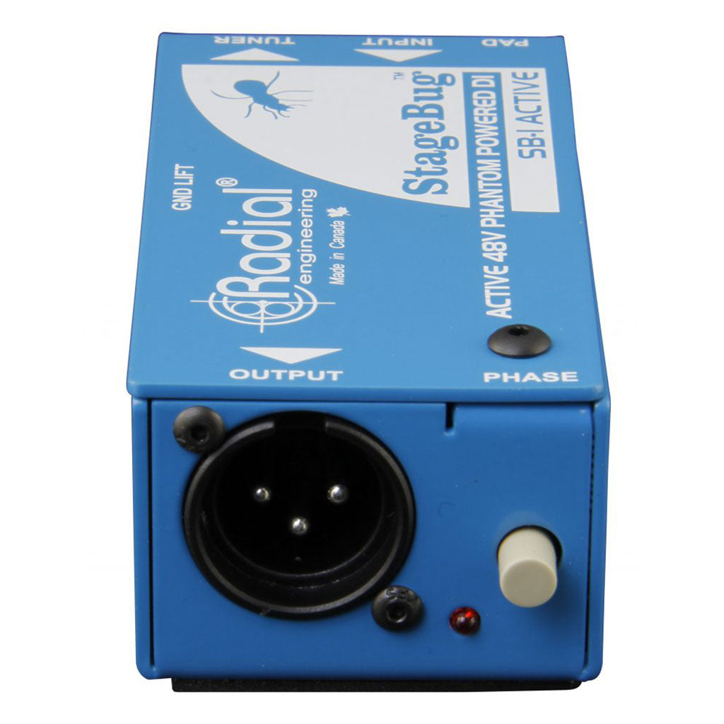Radial SB-1 - Compact Active DI for Acoustic Guitar, Pad, 48V Phantom Powered