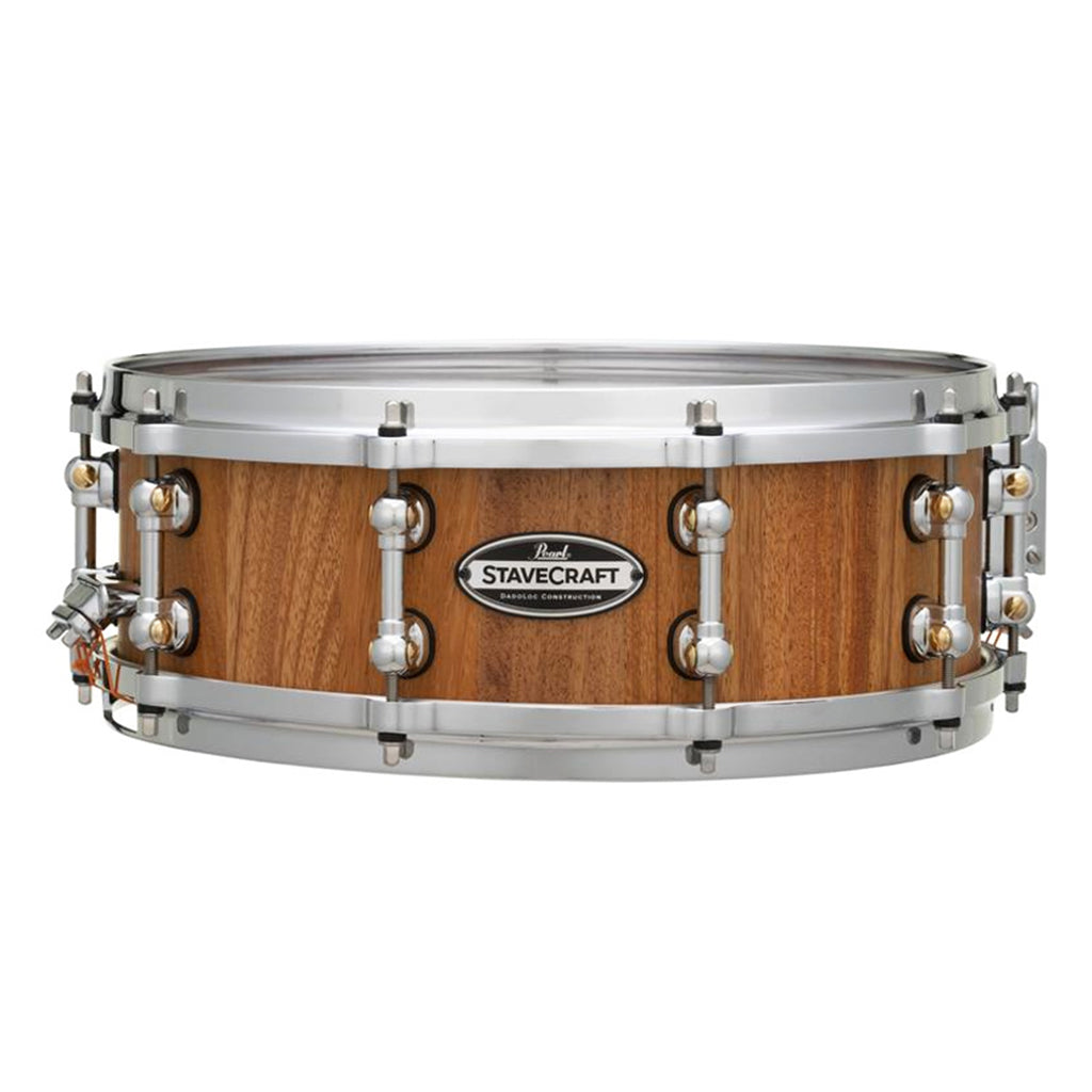 Pearl - 14"x5" StaveCraft Makha with Thai Oak DadoLoc - Snare Drum