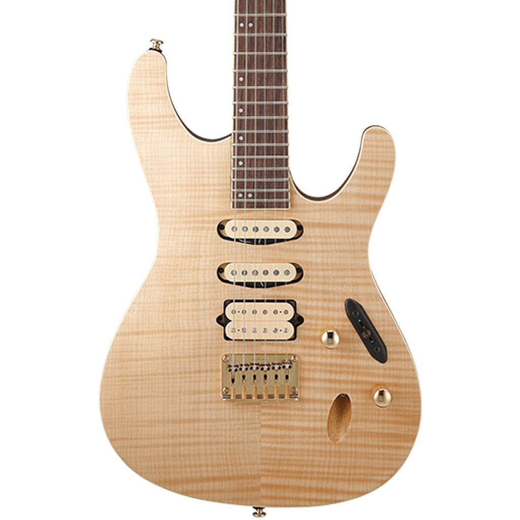IBANEZ - SEW761FM Electric Guitar - Natural Flat
