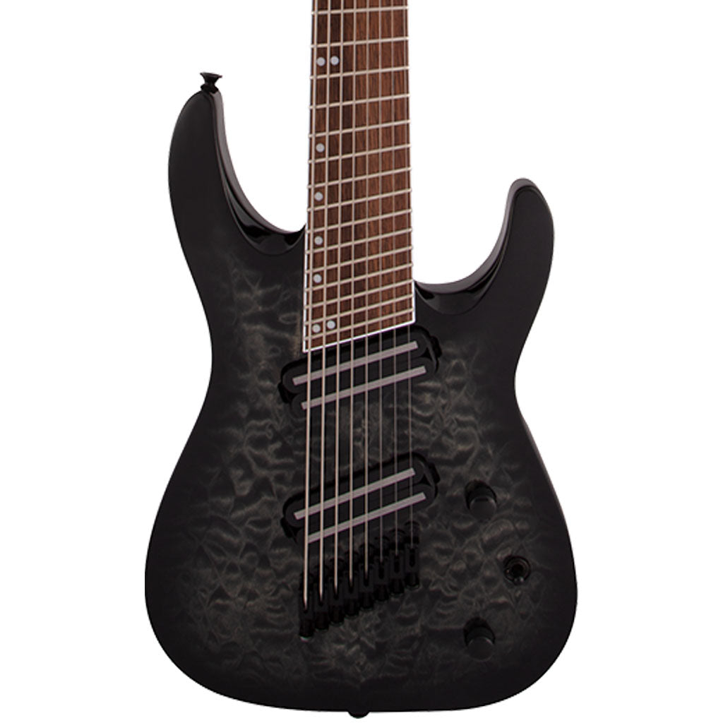 Jackson SLATXF8 Multiscale 8 String - Transparent Black Burst