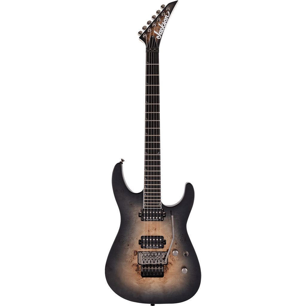 Jackson - Pro Series Soloist™ SL2P MAH, Ebony Fingerboard, Transparent Black Burst