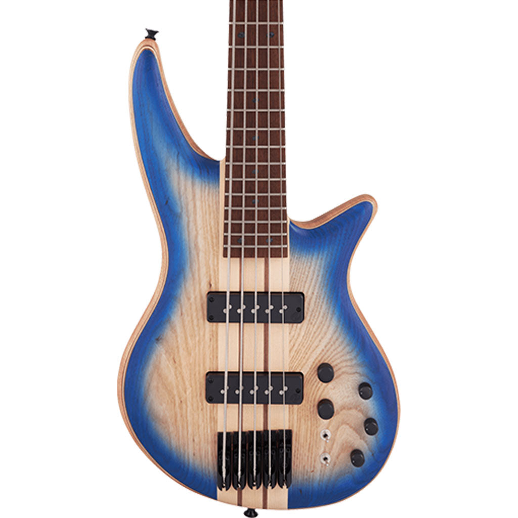 Jackson - Pro Series Spectra Bass SBA V, Caramelized Jatoba Fingerboard, Blue Burst