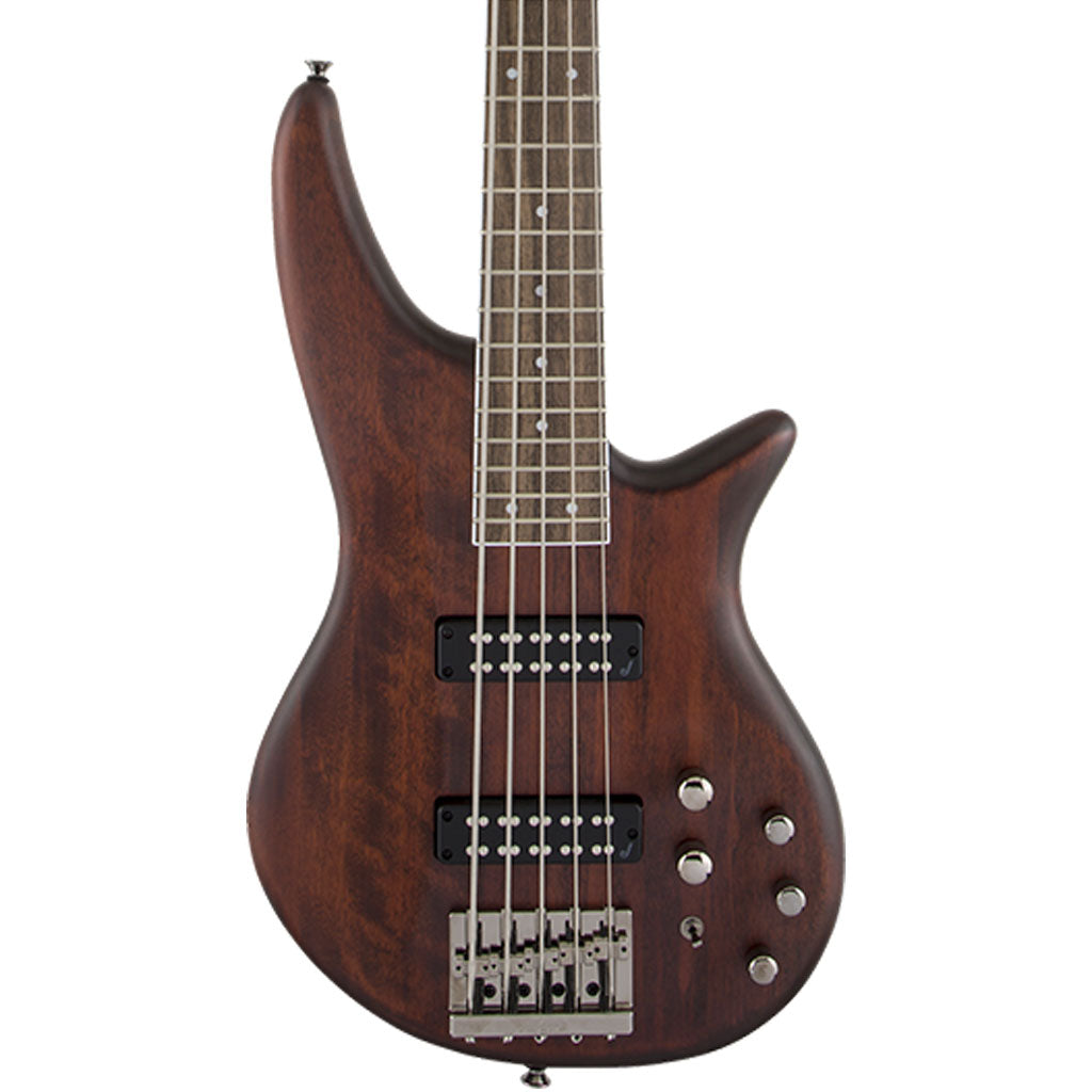 Jackson - JS Series Spectra Bass JS3V, Laurel Fingerboard, Walnut Stain