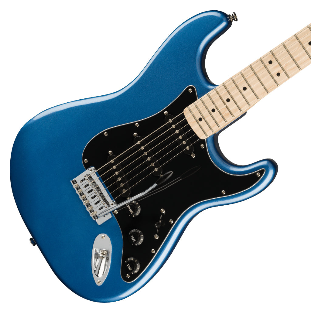 Fender Squier Affinity Stratocaster Black Pick Guard Lake Placid Blue Maple