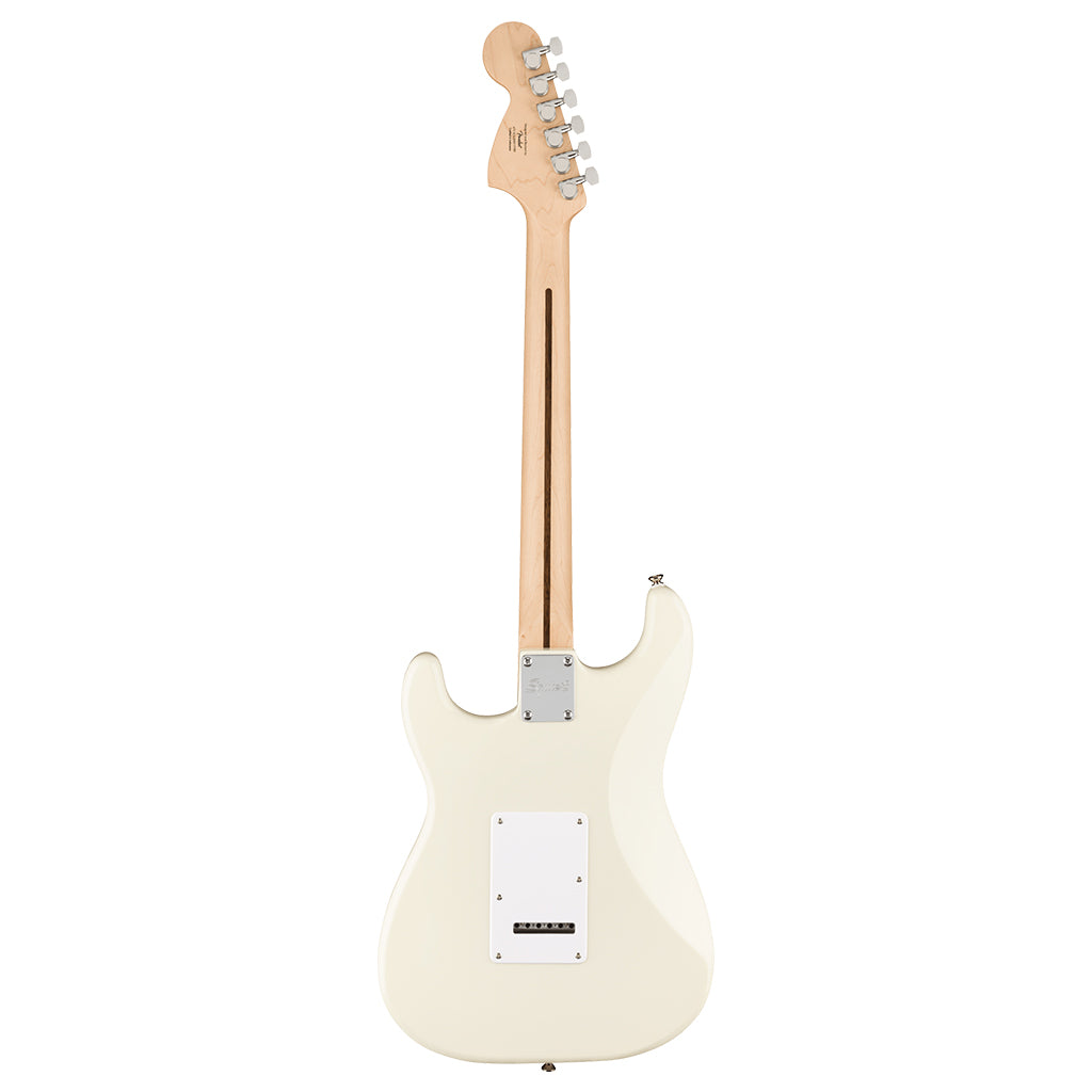 Squier Affinity Series Stratocaster Maple Fingerboard White Pickguard Olympic White