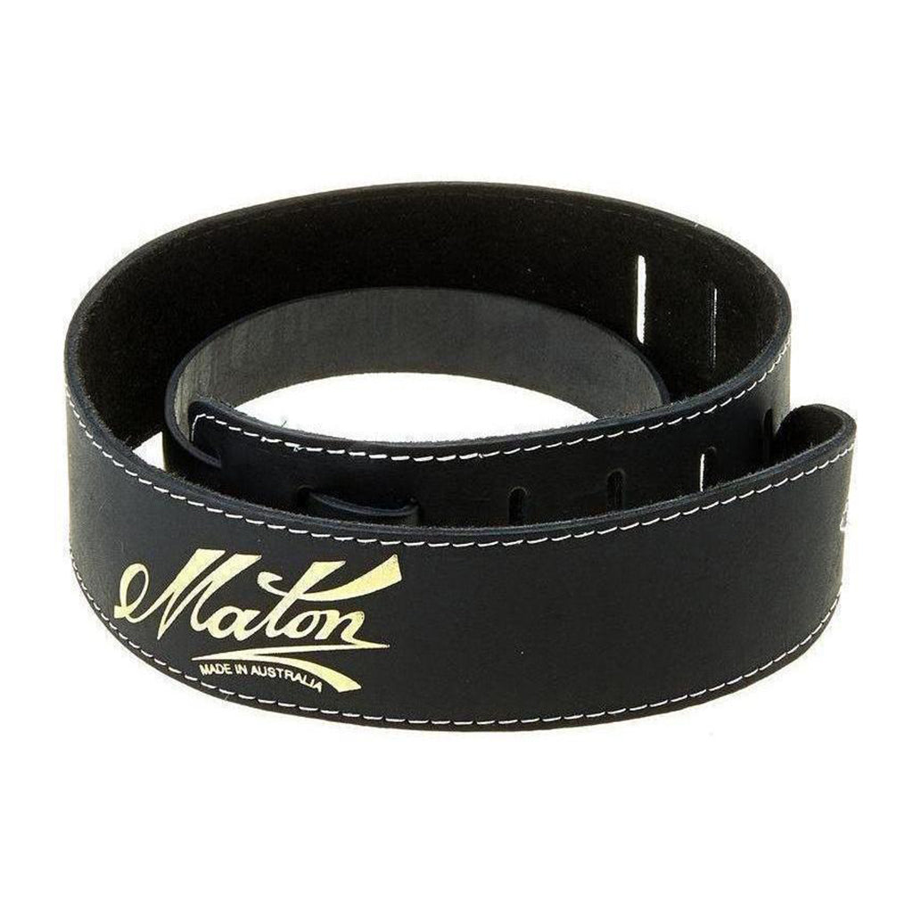 Maton - STRAP-BL Soft Leather Strap - Black